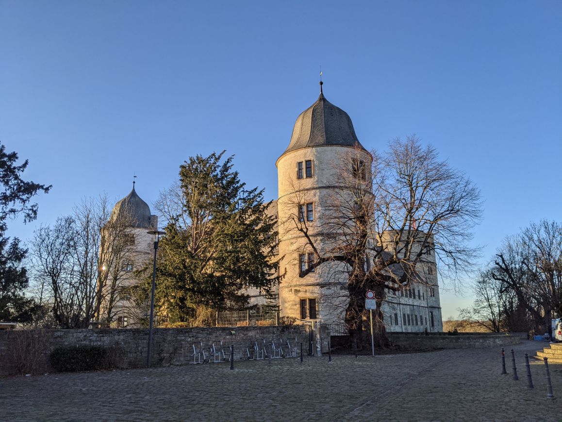 Die Wewelsburg im Dezember 2020